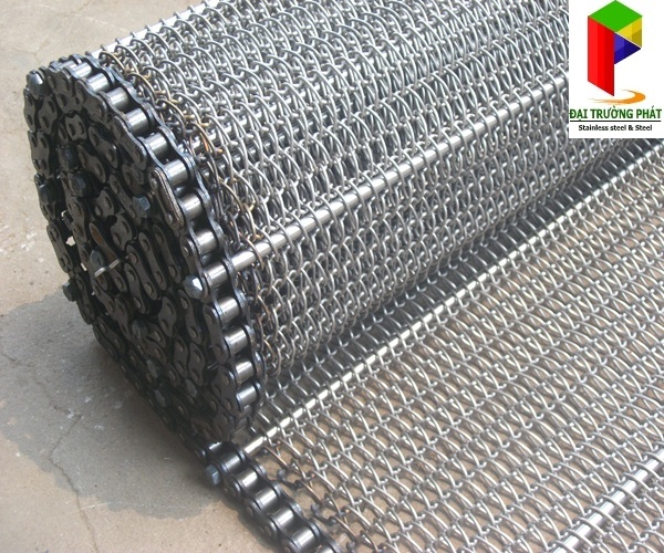 Lưới băng tải inox 304